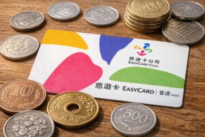 悠遊カード（EasyCard）のアップ（2025年6月撮影）