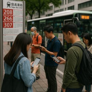 Bus+アプリの画面（2025年6月撮影）